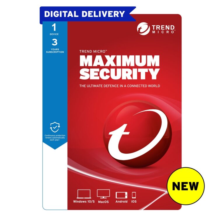 Download Trend Micro Maximum Security 2025 (v17.7.1121)